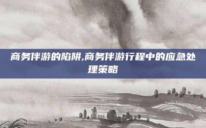 晋中商务伴游的陷阱,商务伴游行程中的应急处理策略